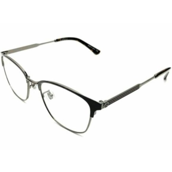 Gucci Men's Brown and Silver Eyeglasses! - Picture 1 of 4